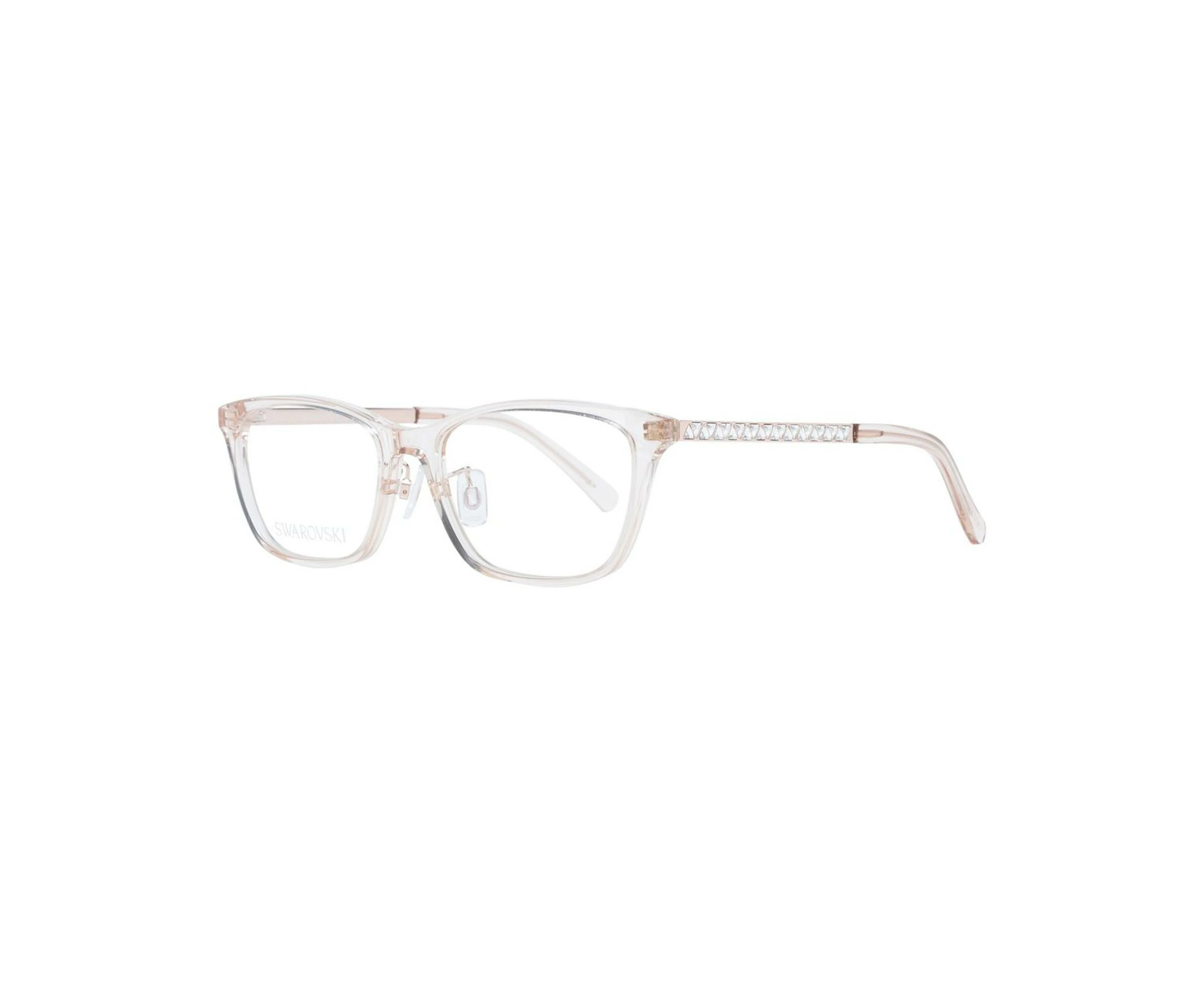 Rose Plastic Rectangle Optical Frames