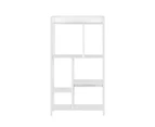 Artiss Bookshelf Display Shelves 5 Tiers 120cm White