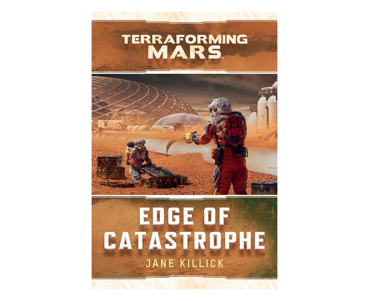 Aconyte Terraforming Mars Edge of Catastrophe Game Book Paperback 368-Pages