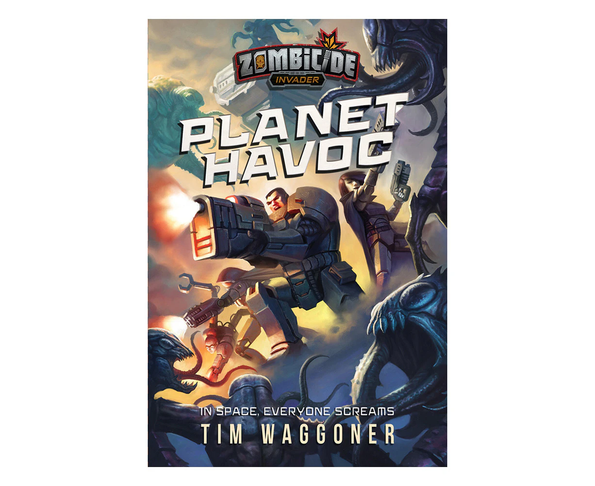 Aconyte Zombicide Invader Novel Planet Havoc Reading Book Paperback 352-Pages