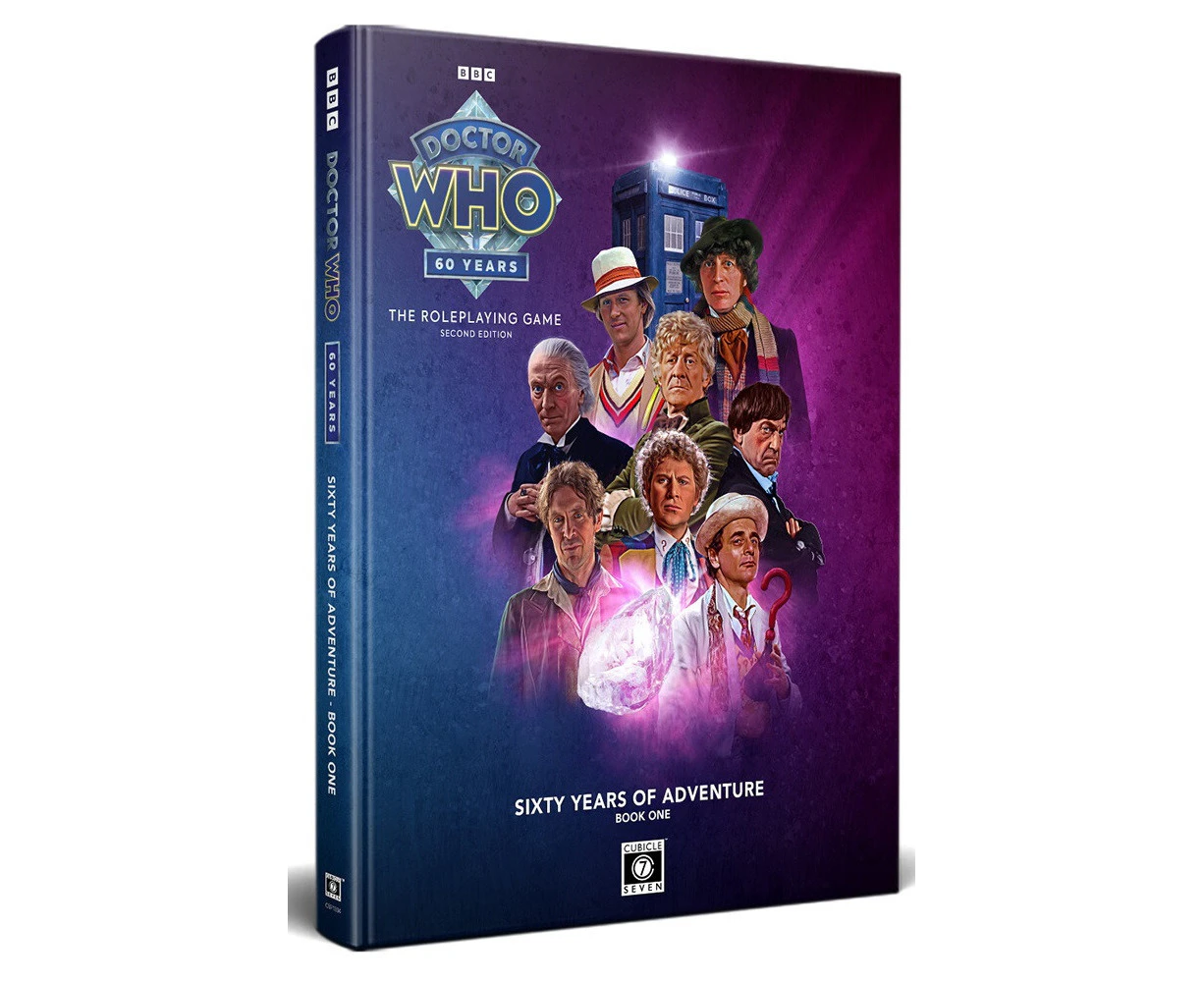 Cubicle 7 Doctor Who RPG Sixty Years of Adventure Sci-fi Book One Paperback 12y+