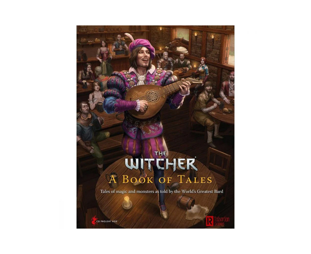 Ross Talsorian The Witcher Adventure RPG A Book of Tales Hardcover 176-Page