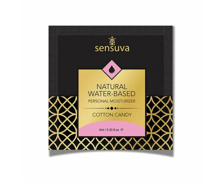 Sensuva Natural Water Based Personal Moisturizer Intimate Lubricant For Enhanced Pleasure Clear