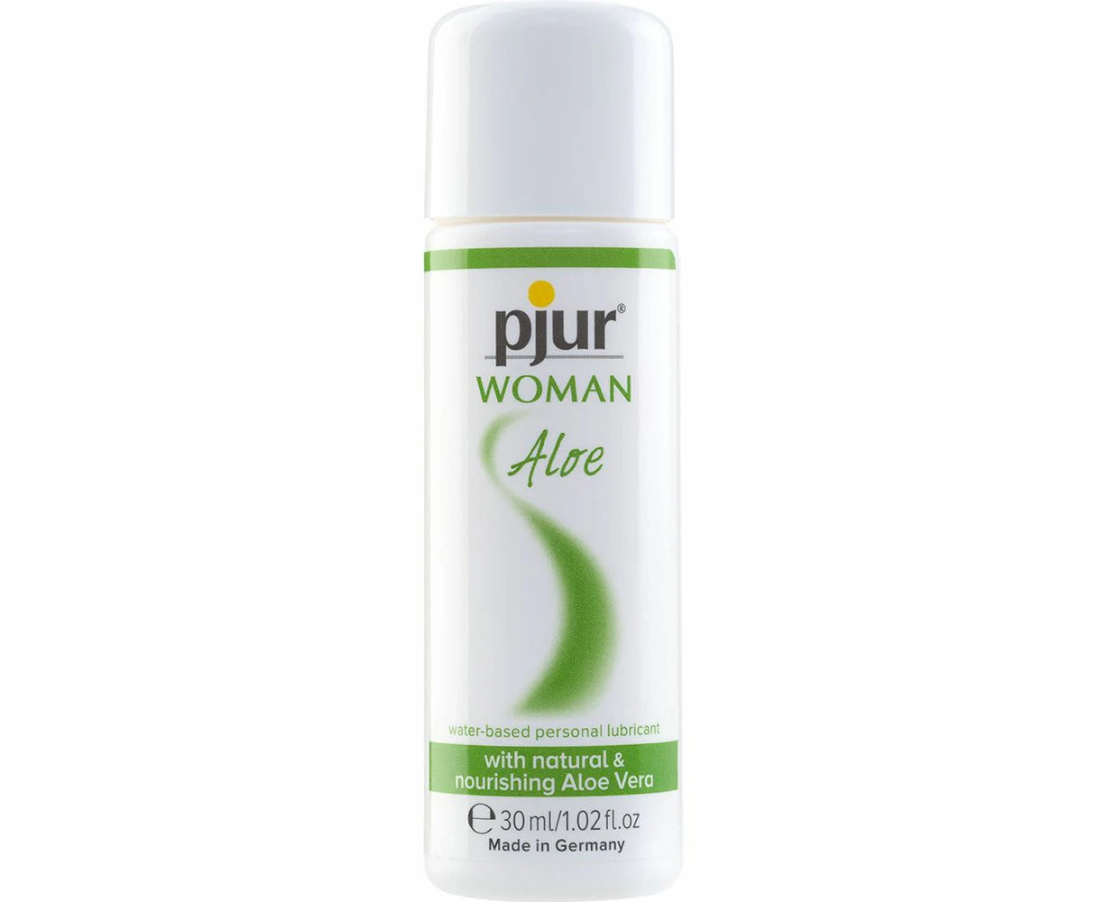 Pjur Woman Aloe 30 Ml Water Based Lubricant The Ultimate Moisturizing Pleasure Enhancer For Women, Designed For Intimate Comfort And Hydration