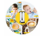 Maxkon 27L Water Dispenser Urn Instant Hot Cold Coffee Maker Tea Kettle Machine Commercial Home Stainless Steel with Tap