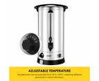 Maxkon 27L Water Dispenser Urn Instant Hot Cold Coffee Maker Tea Kettle Machine Commercial Home Stainless Steel with Tap