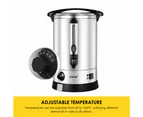 Maxkon 19L Water Dispenser Urn Instant Hot Cold Coffee Maker Machine Tea Kettle Home Commercial Stainless Steel with Tap