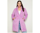 BeMe - Plus Size - Womens Coat -  Sara Long Coat