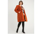 BeMe - Plus Size - Womens Coat -  Sara Long Coat