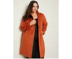 BeMe - Plus Size - Womens Coat -  Sara Long Coat