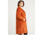 BeMe - Plus Size - Womens Coat -  Sara Long Coat