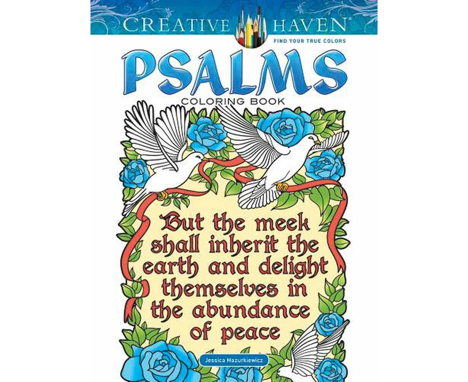 Creative Haven Psalms Coloring Book