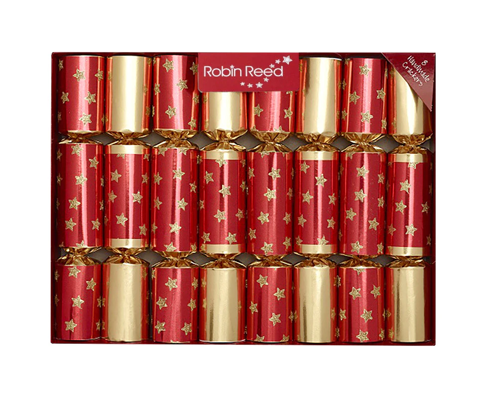 Red Gold Star Magic Cracker 8pk