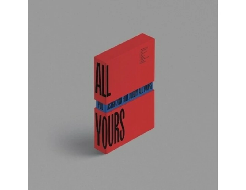 Astro - All Yours (You Version) (incl. 104pg Photobook, Accordion Postcard, Message Card, 2pc Photocard + Poster)  [COMPACT USA import