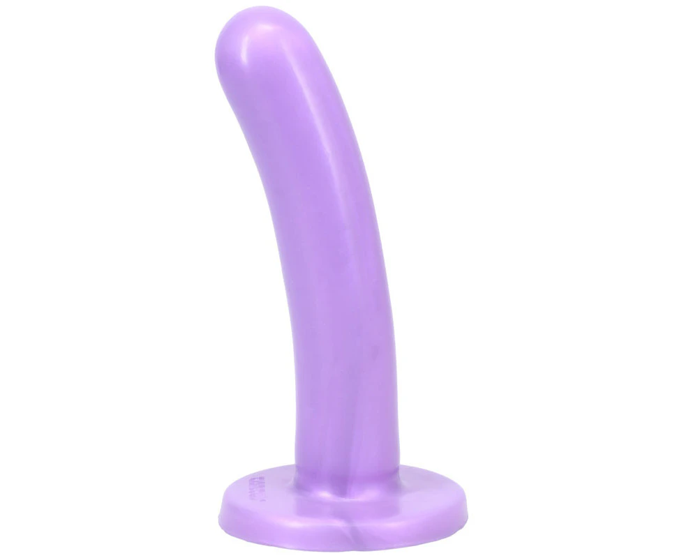 Tantus Silicone Silk Medium Dong - Purple Haze