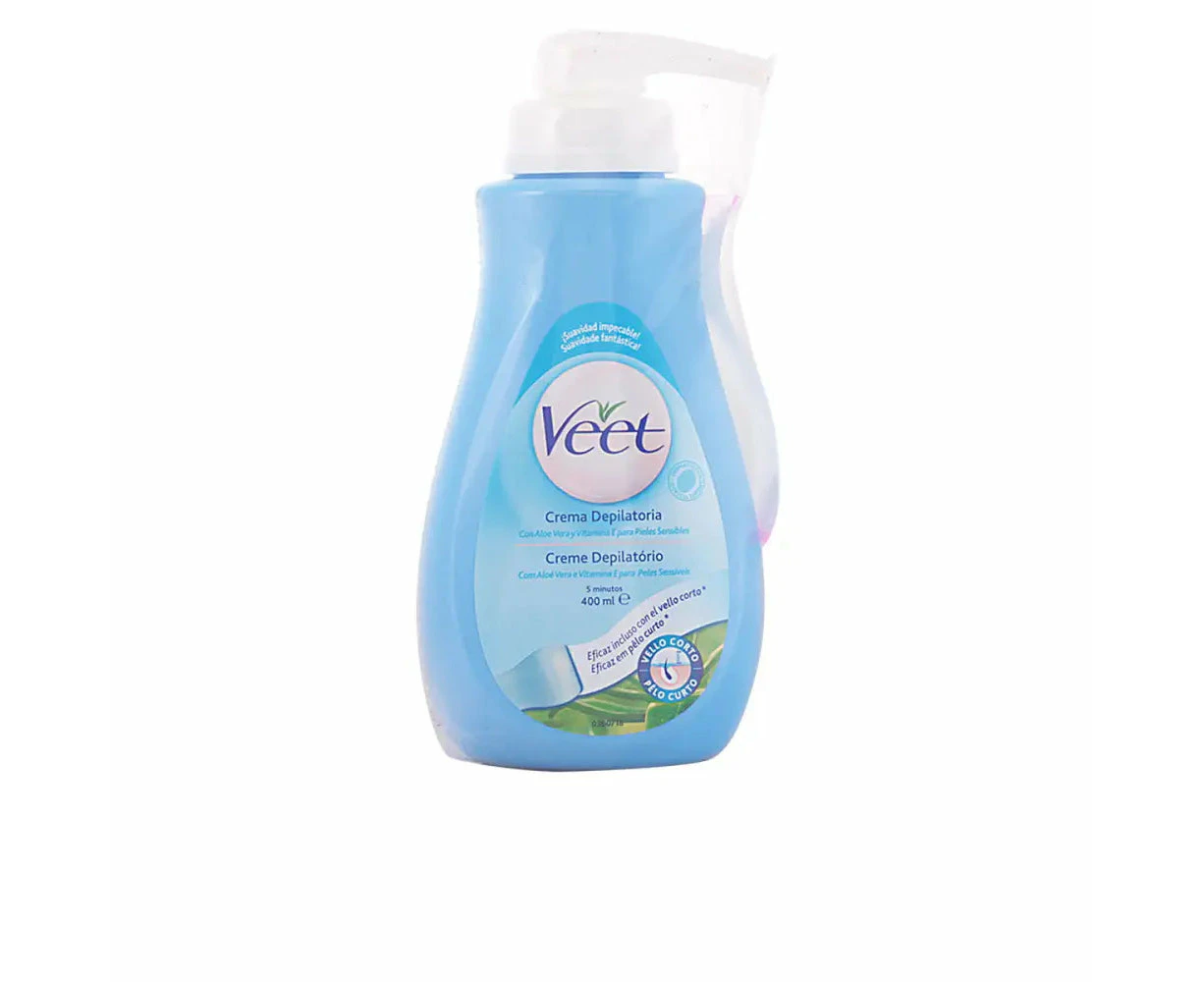 Body Hair Removal Cream Veet Sensitive Skin Aloe Vera 400 Ml