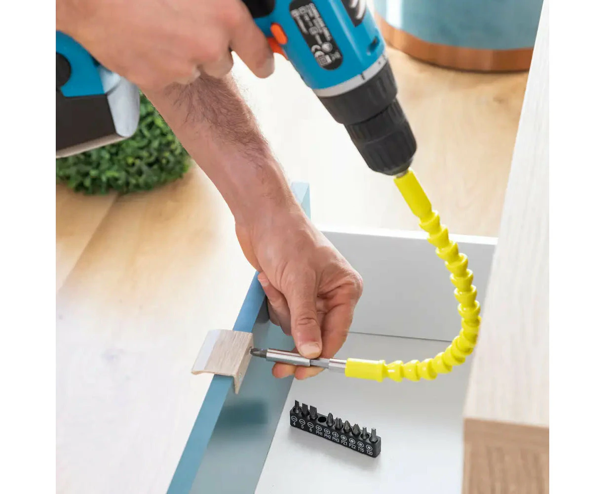 Flexible Magnetic Screwdriver Extender with Accessories Drillex InnovaGoods