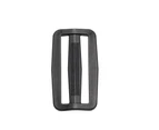 50mm Tri-Glide Buckles Slider Adjustable Buckle Slides Tri Glide Triglide Clip Belt Cord Strap Webbing Adjuster Plastic Release Backpack Black 60x