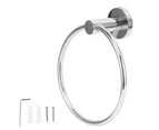 Stainless Steel Towel Ring Simple Rustproof Retro Bathroom Hand Towel Ring for Bathroom Kitchen223030 Bright Towel Ring