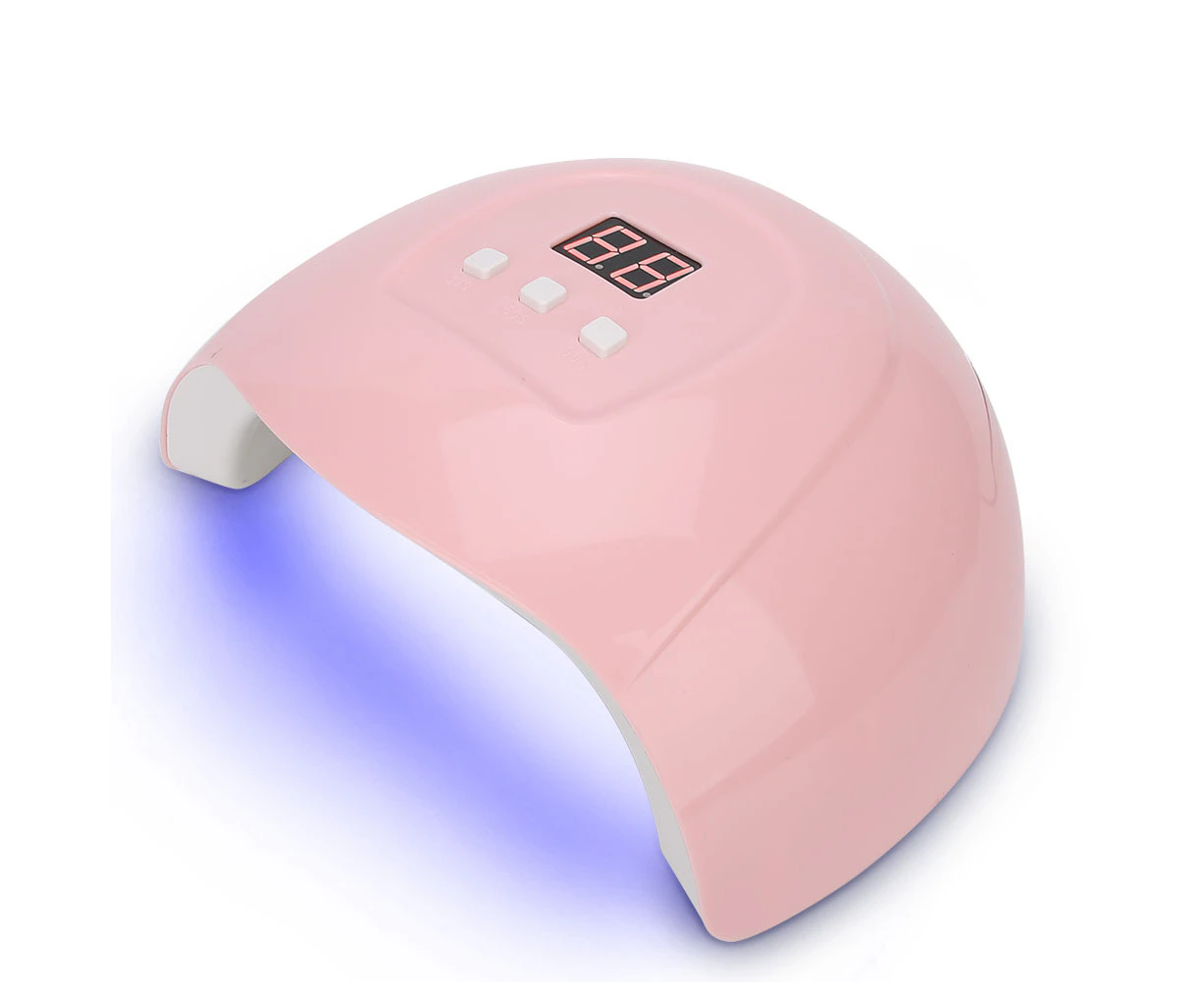 54W USB Intelligent LED UV Gel Lamp Curing Machine Nail Polish Dryer Manicure ToolSUNX4