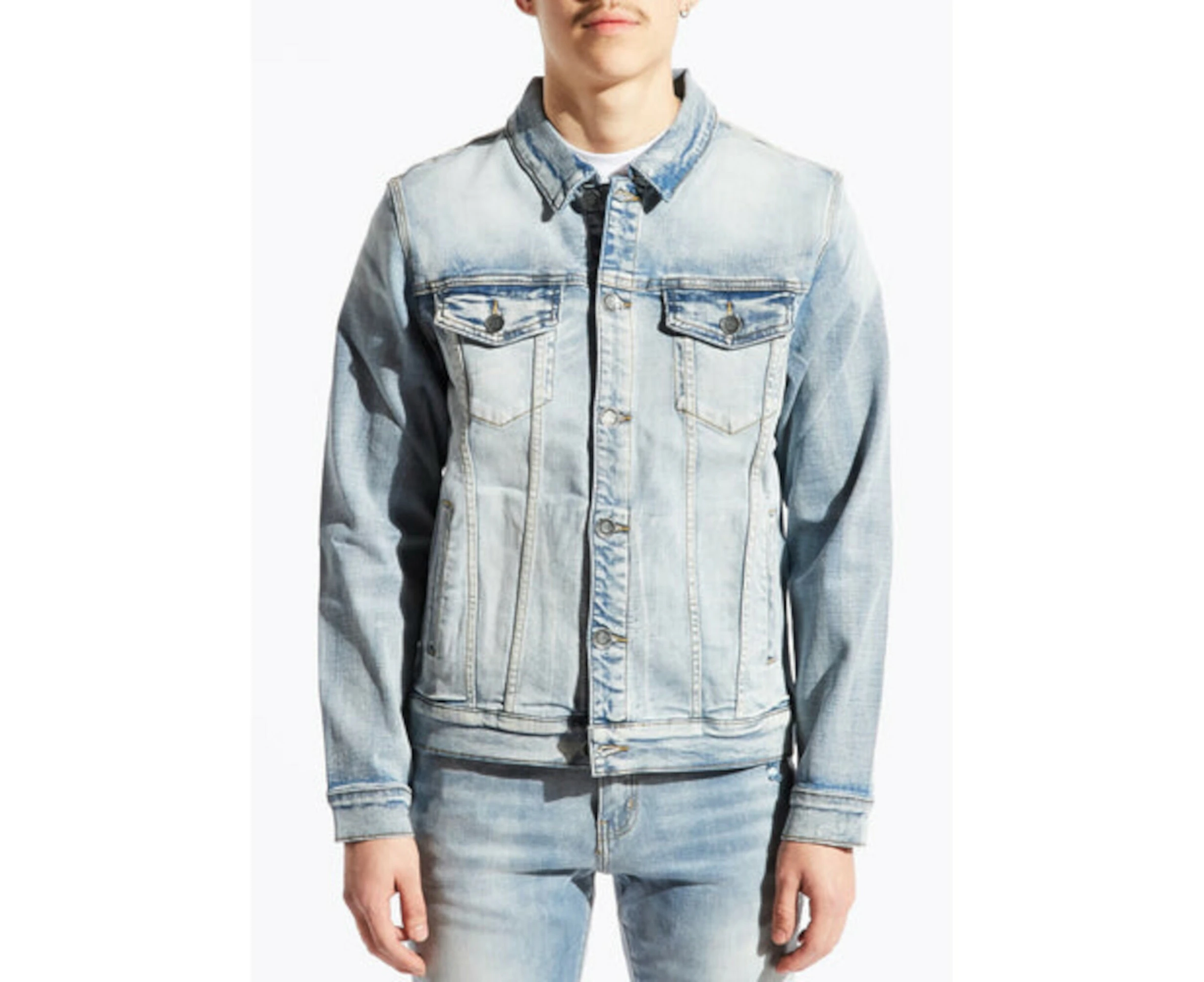 SCOTCH & SODA Mens Blue Denim Jacket S