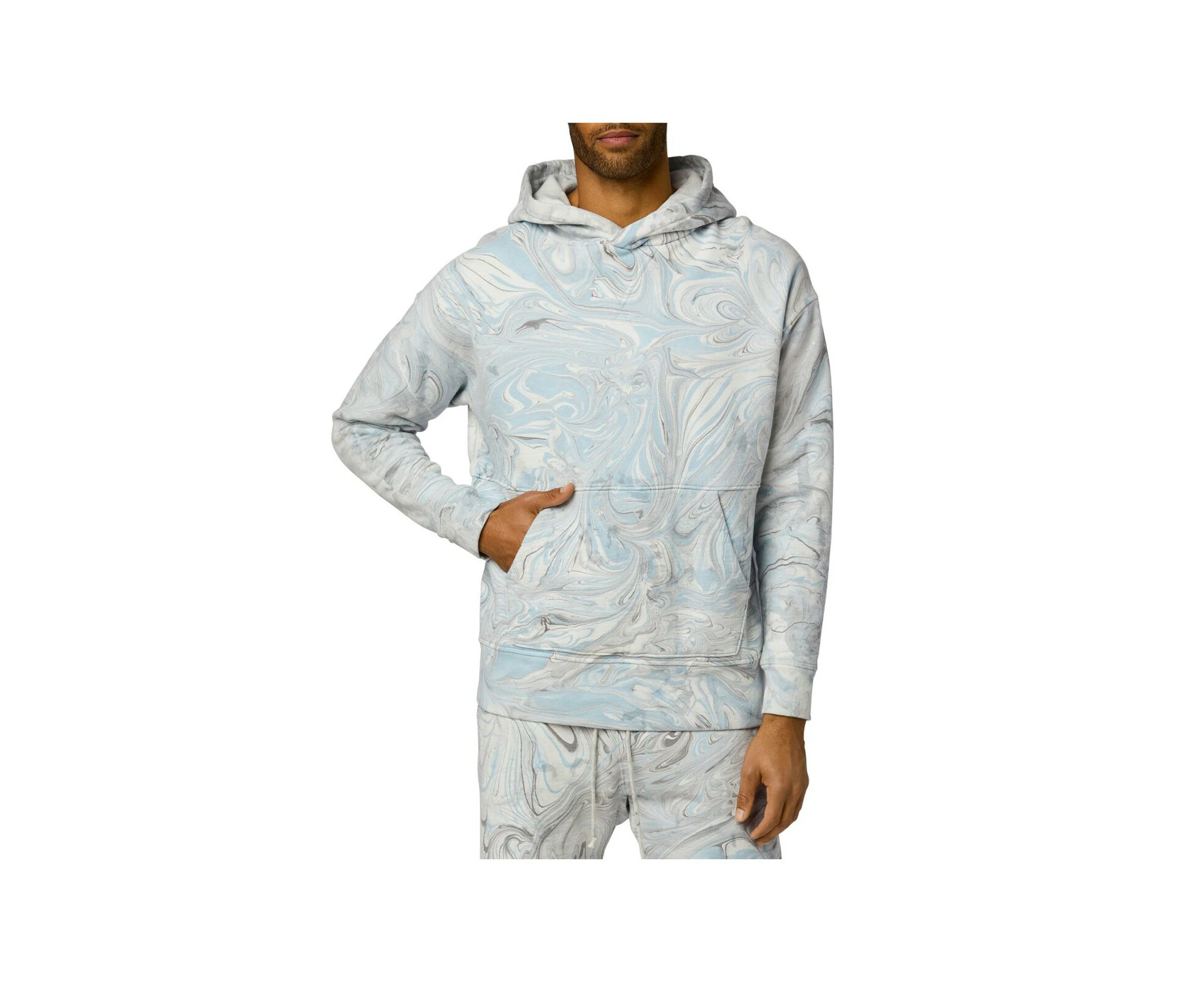 JOE'S Mens Light Blue Hoodie S