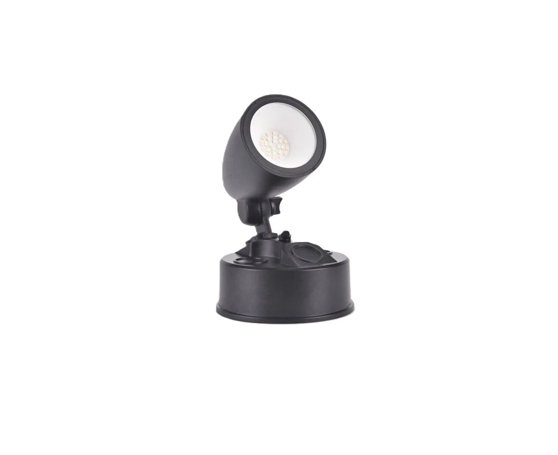 LEDVANCE 10W LED Tri Colour Security Floodlight | Black