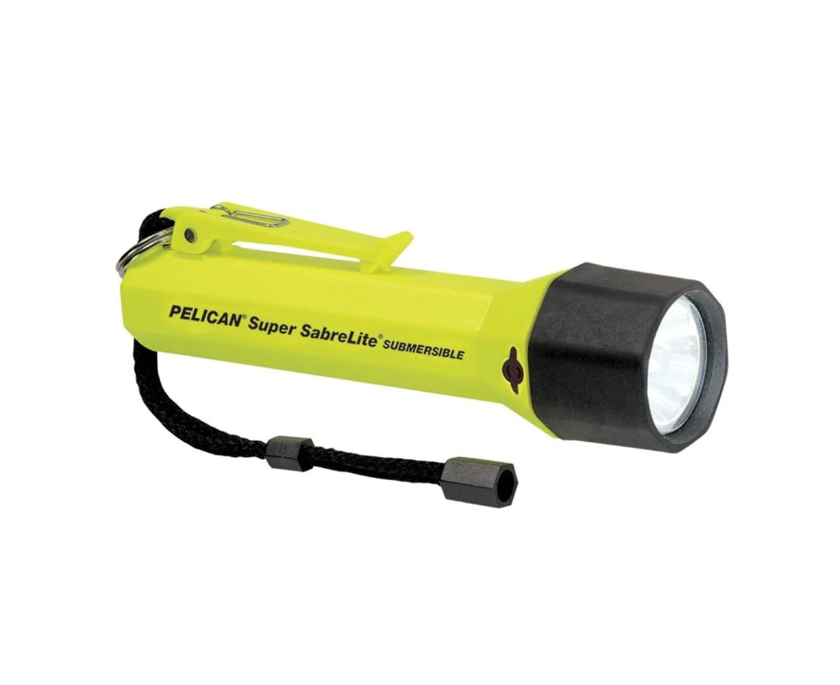 PELICAN SabreLite 2000 Flashlight Torch with Super Bright Xenon Beam | Yellow