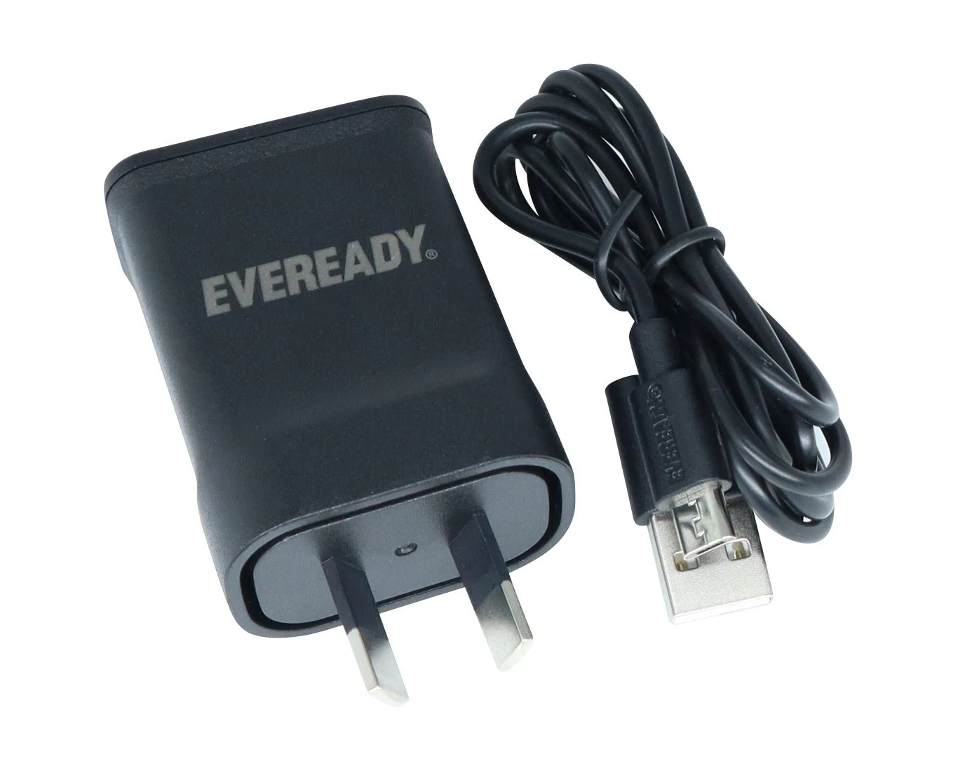 EVEREADY Wall Charger 1A with Micro-USB Cable Black