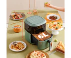 Air Fryer-Multifunctional 6L Air Fryer with Digital Touch Display Healthy Cooker