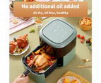 Air Fryer-Multifunctional 6L Air Fryer with Digital Touch Display Healthy Cooker