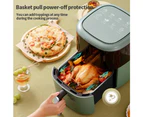 Air Fryer-Multifunctional 6L Air Fryer with Digital Touch Display Healthy Cooker