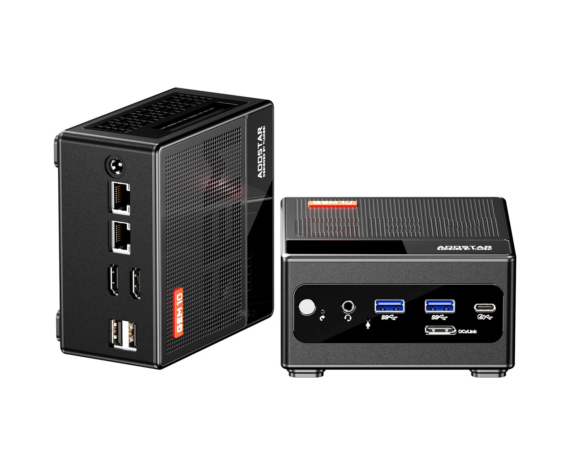 AOOSTAR Mini PC Windows 11PRO 32G LPDRR5 RAM 512G SSD, Mini Desktop Computer AMD Ryzen™ 7 6800H Processor, 8 Cores 16 Threads, Adjustable BIOS WIFI6 BT5.2