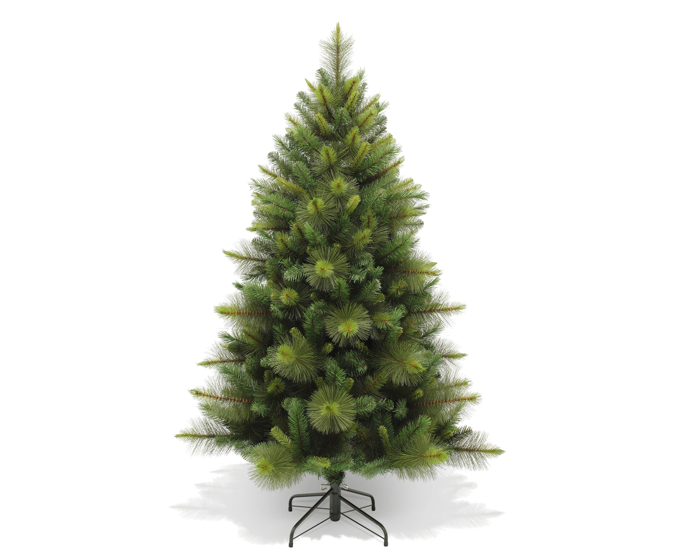 6.5ft Slim Ponderosa Pine Christmas Tree 1.98m Hinged