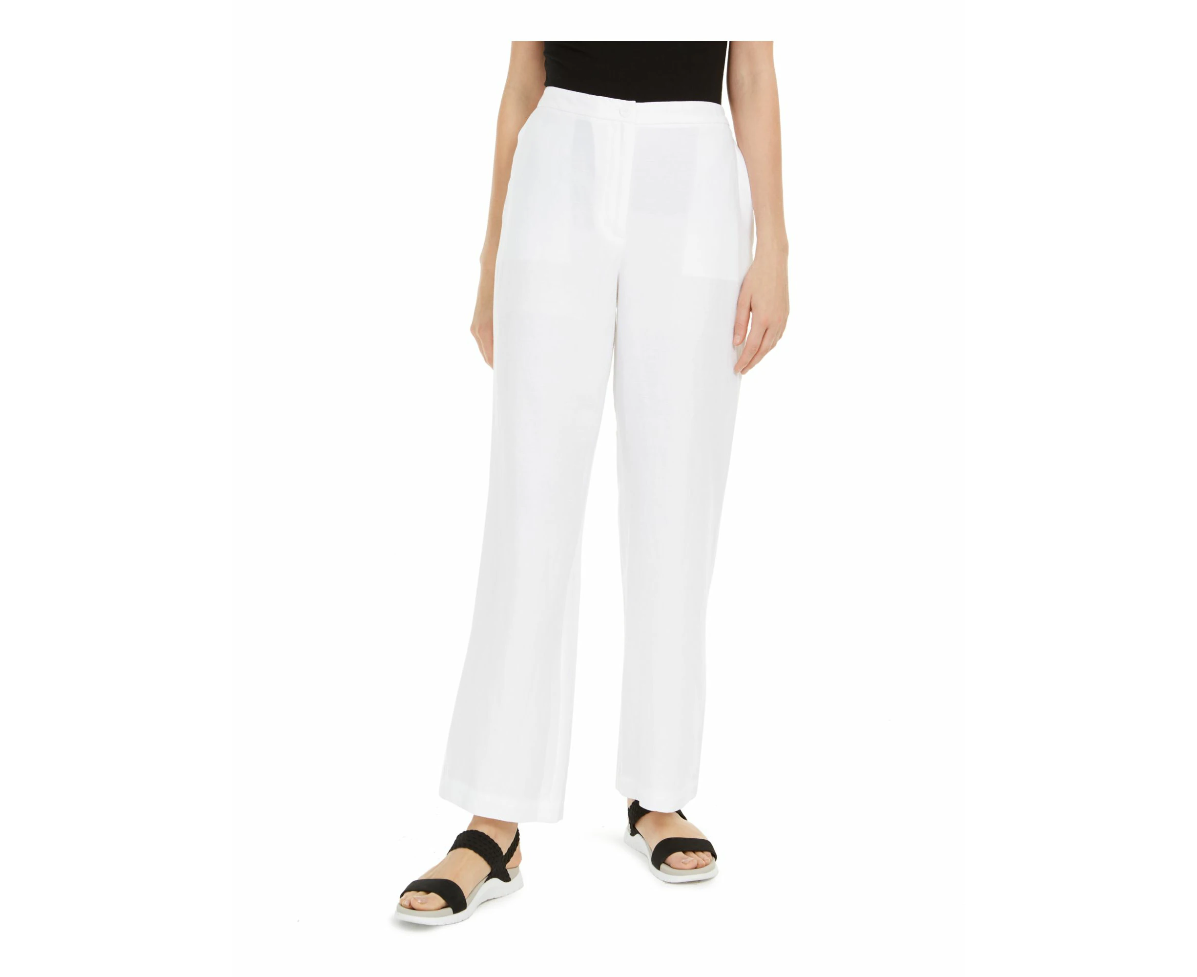 EILEEN FISHER Womens Straight leg Pants