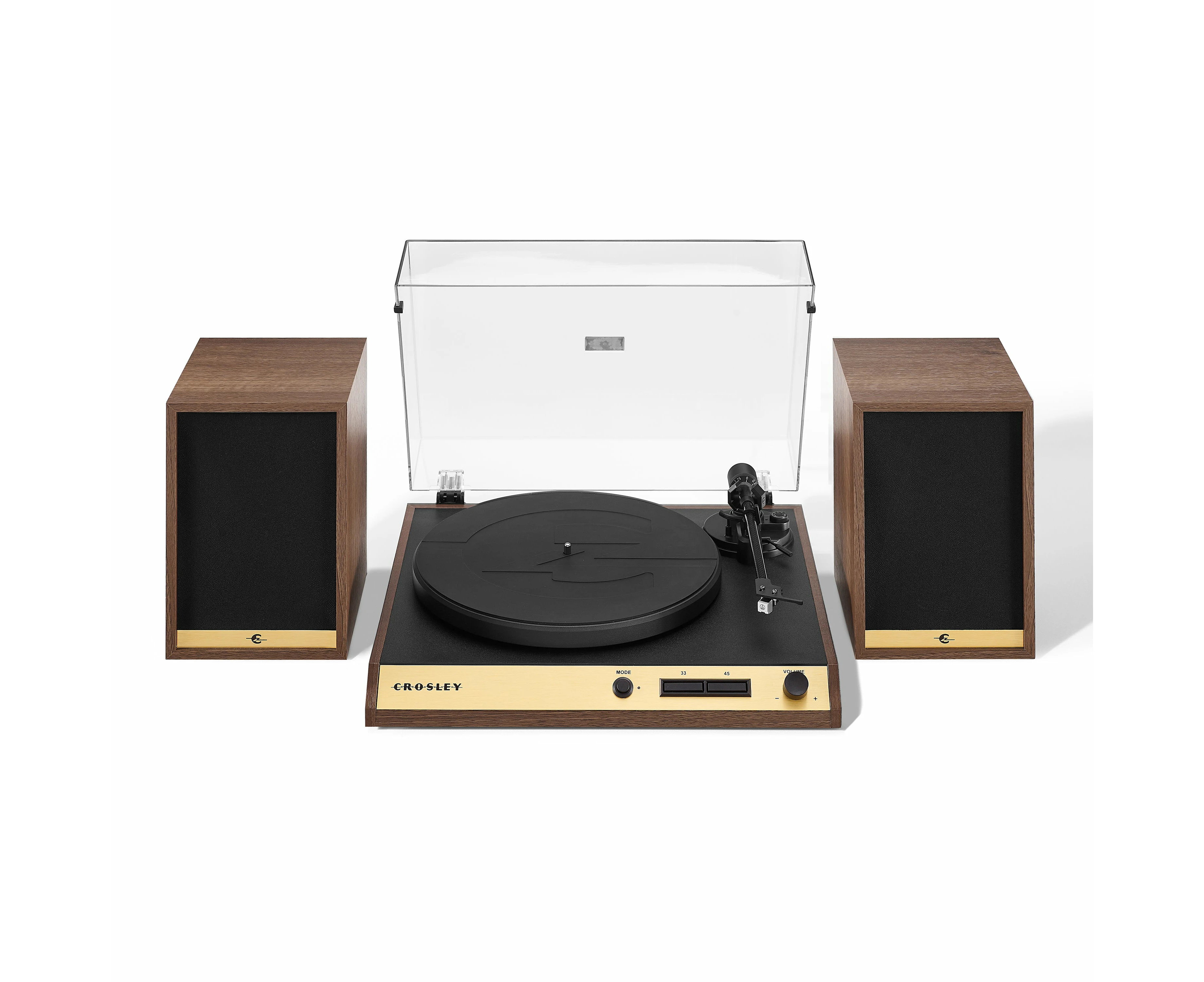 C72 Crosley Record Vinyl Shelf Turntable