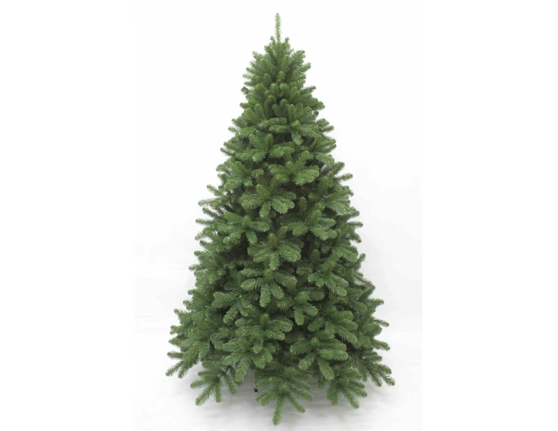 8ft Scandia Spruce Christmas Tree Hinged Green 2.44m