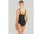 Sea Level: Eco Essentials Blouson Multifit Swim Tankini  Black