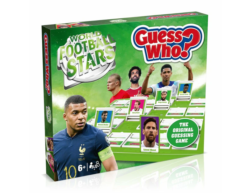 Guess Who World Football Stars Green 2024 Edition