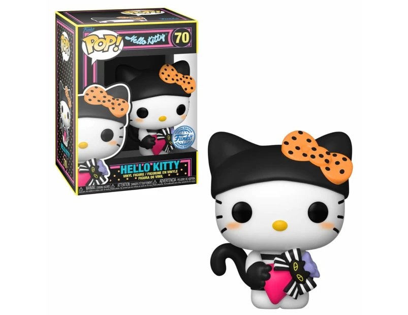 Hello Kitty Hello Kitty With Present Blacklight Funko POP! Vinyl