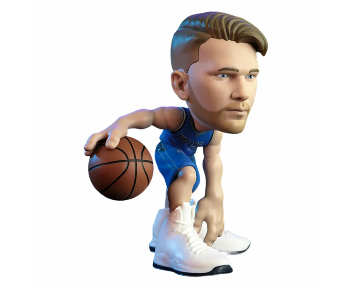 Small-STARS NBA Luka Doncic 2021 Mavericks Mini Blue Jersey 6 inch Vinyl Figure