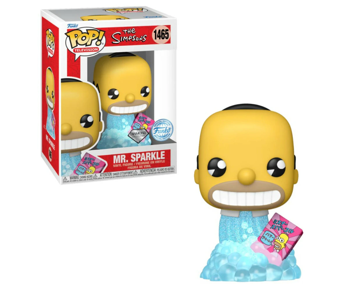 The Simpsons - Mr Sparkle Diamond Glitter Pop! Vinyl Figure