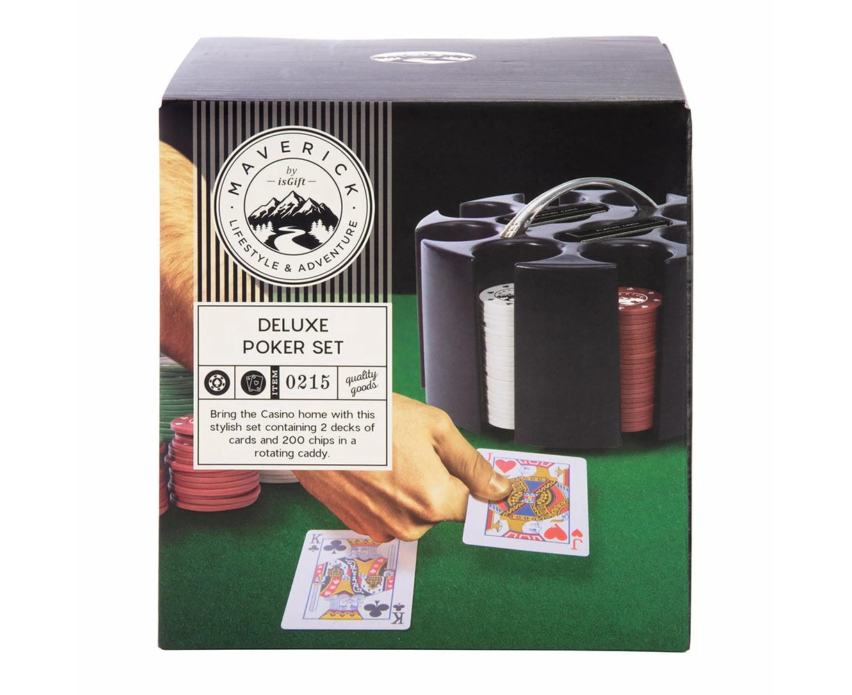 Maverick Deluxe Poker Set