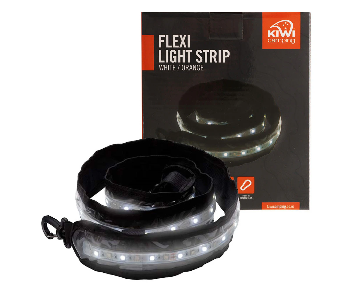 Kiwi Camping Light Strip White/Orange