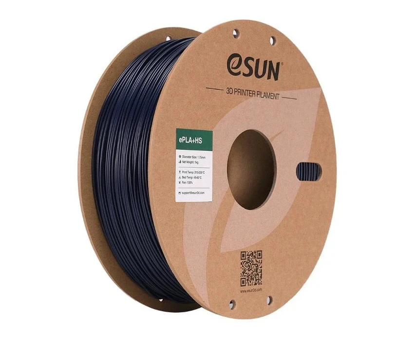 eSUN PLA+ HS High Speed 3D Print Filament 1.75mm 1kg - Dark Blue