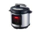 Healthy Choice 6L Non-stick Electric Pressure Cooker w/ Pressure Gauge