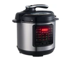 Healthy Choice 6L Non-stick Electric Pressure Cooker w/ Pressure Gauge