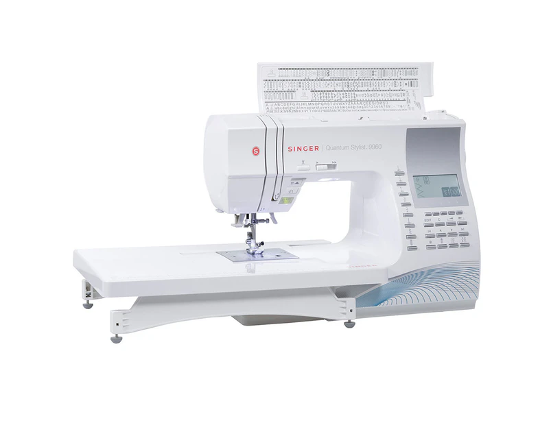 Singer Electronic Sewing Machine Quantum Stylist 9960 Incl Extension Table BNIB