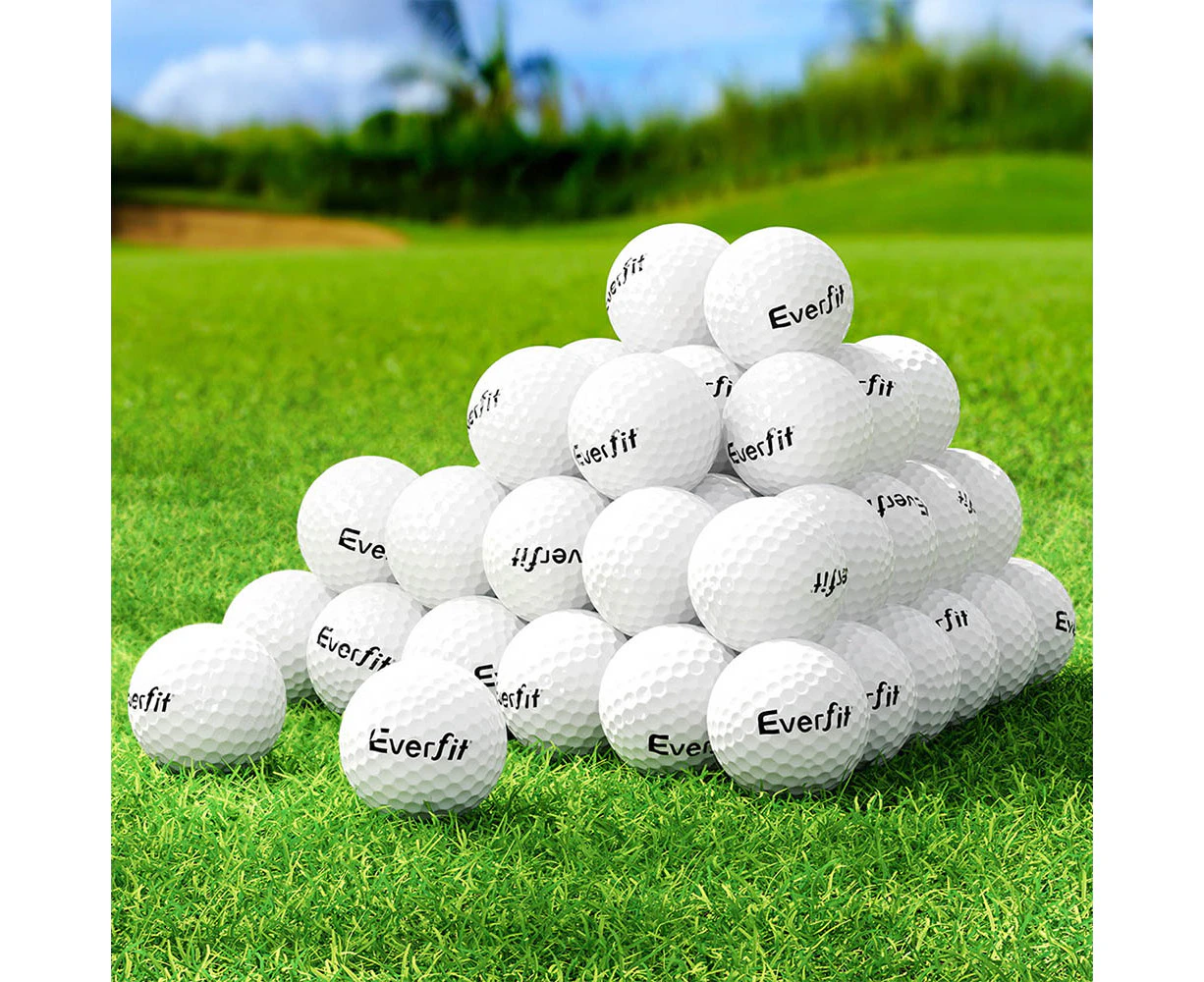 Everfit 48pcs Golf Ball Set Reusable Distance Golf Balls Practice Training