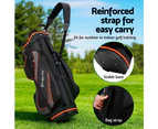 Everfit 14 Ways Dividers Golf Bag Stand Insulated Carry Bag Zippered Rain Cover